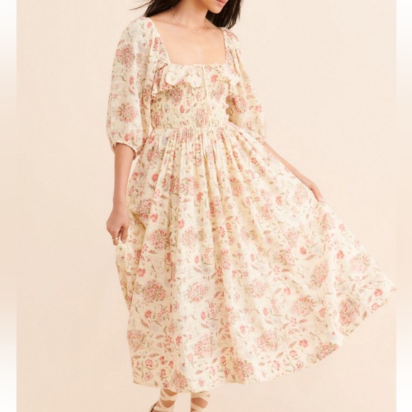Free People Oasis Midi Dress - Picture 4 of 10